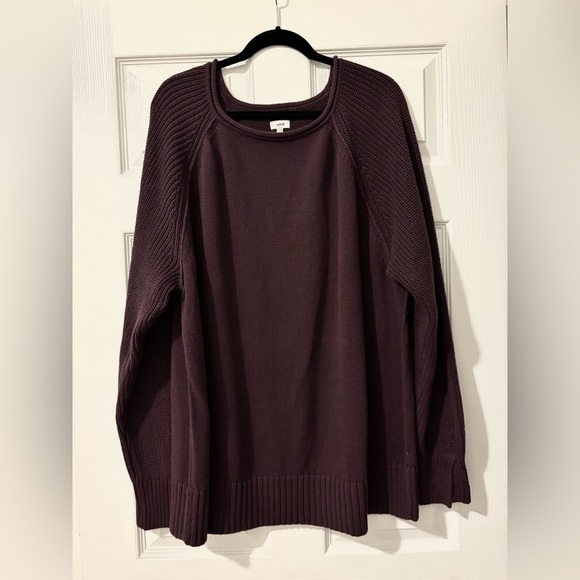 NWT Aerie Plum (cool berry) Oversized Fit Sweater
Size XL - Picture 8 of 9